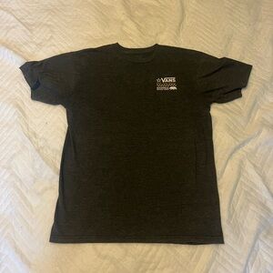 Vans Men's Charcoal Gray Short Sleeve Tee